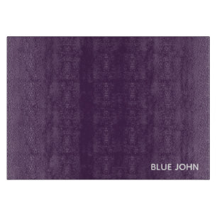 Planche À Découper Nom de la couleur violette de Blue John