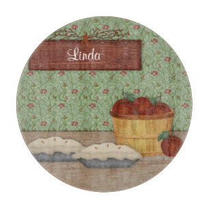 Planche À Découper Nom personnalisé de la tarte à la pomme