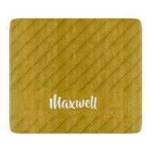 Nom personnalisé en plastique Brown