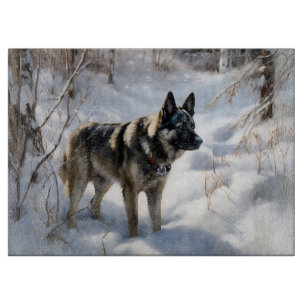 Planche À Découper Norvégien Elkhat Laisser Neige Noël
