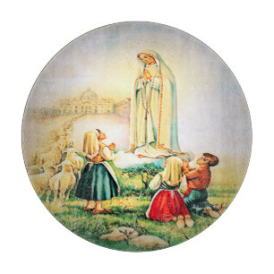 Planche À Découper Notre-Dame de Fatima 1917