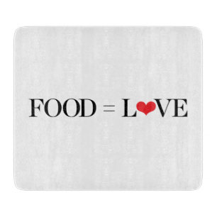 Planche À Découper Nourriture = amour