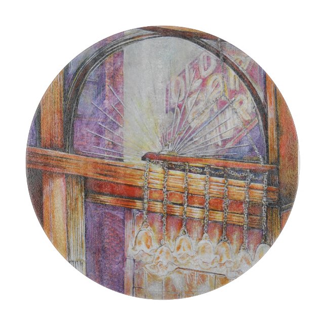 Planche À Découper Nous sommes tous des papillons de nuit volant auto (Devant)