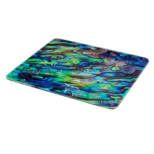 Planche À Découper Nouvelle-Zélande Abalone Paua Shell Motif 1