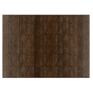 Planche À Découper Noyer foncé Brown Bambou en bois Grain Look