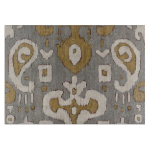 Planche À Découper Ochre Ikat I