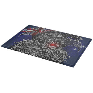 Planche À Découper Odin ravens swords Viking Mythologie Australia fla