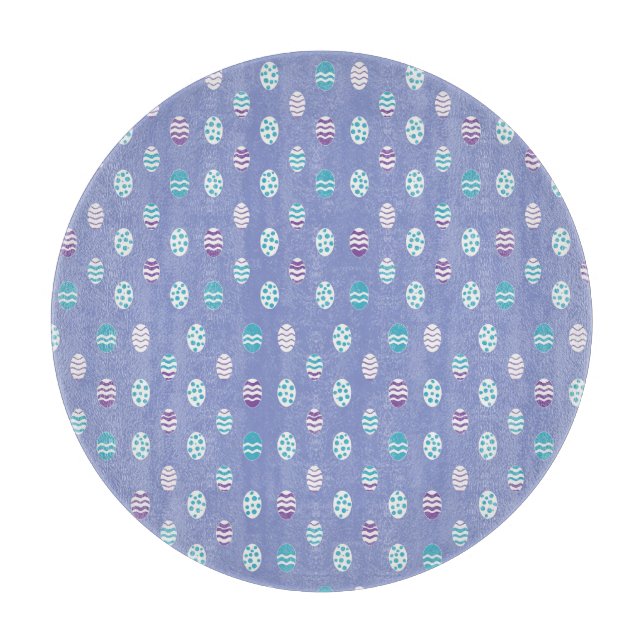 Planche À Découper OEuf de Pâques/pastel de printemps (Devant)