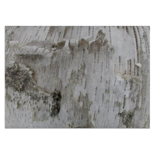 Planche À Découper Oiseau d'arbre de bouleau Peelé Vieux art photo
