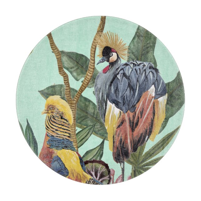 Planche À Découper Oiseaux au Paradis - Grands Oiseaux (Devant)