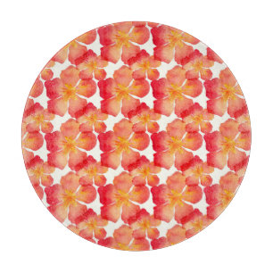 Planche À Découper Orange Oleander motif floral