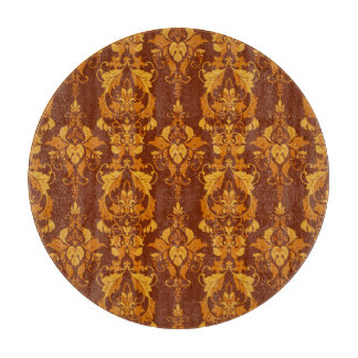 Planche À Découper Ornate Damask : Vintage Elegant Fond d'écran