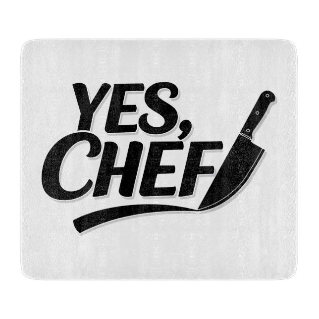 Planche À Découper OUI Chef ! (Devant)