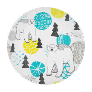 Planche À Découper Ours polaire