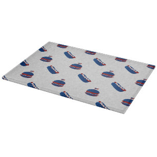 Planche À Découper Paillettes pour burger et hot-dog du 4 juillet