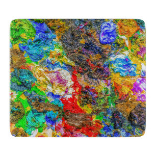 Planche À Découper Palette de couleurs