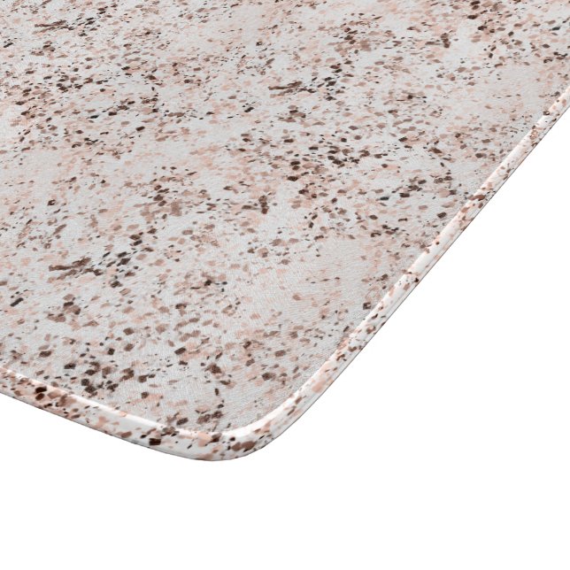 Planche À Découper Palette de couleurs de chute Terrazzo Speckle | Ép (Coin)