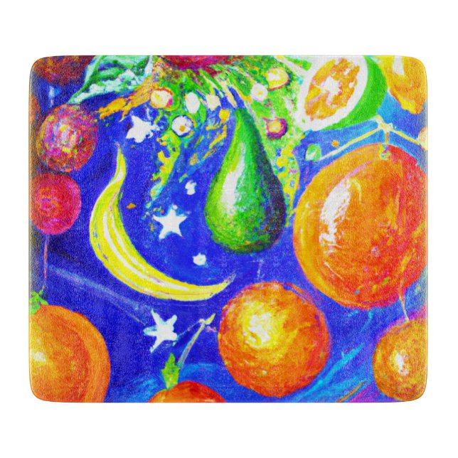 Planche À Découper Panier de fruits Starlit. Commandez dès maintenant (Devant)