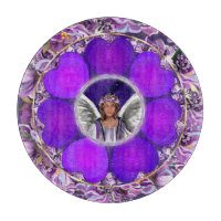 Panneau de découpe de détail âme violet