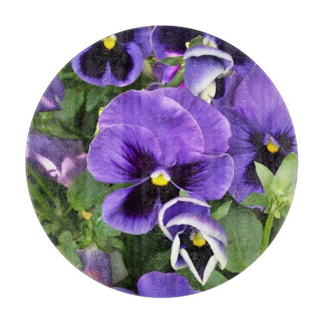 Planche À Découper panneaux violets (Devant)