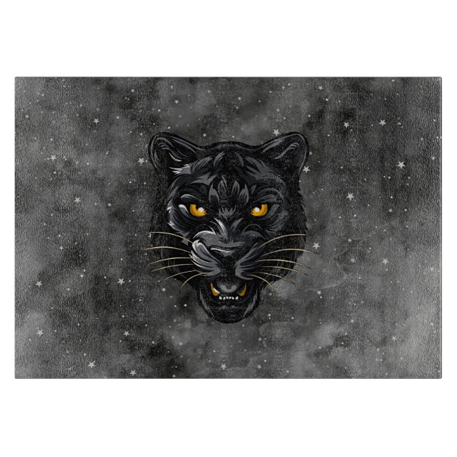 Planche À Découper Panthère noire (Devant)
