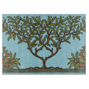 Planche À Découper Papier peint frise d'arbre de William Morris