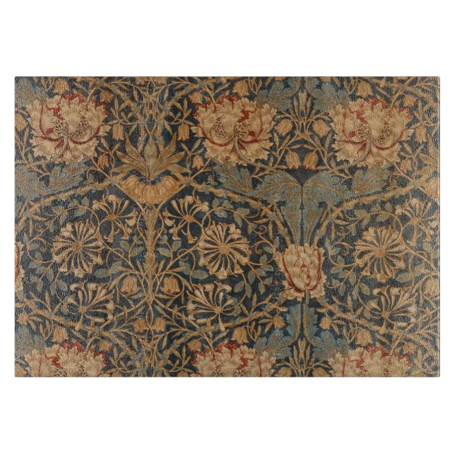 Planche À Découper Papier peint riche de chèvrefeuille de William Mor (Devant)