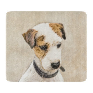 Planche À Découper Parson Jack Russell Terrier Peinture - Chien Art