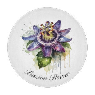 Planche À Découper Passionné Purple Passion Fleur