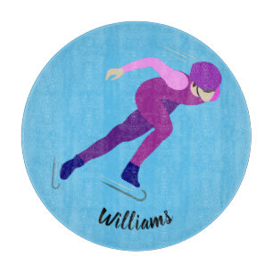 Planche À Découper Patinage de vitesse