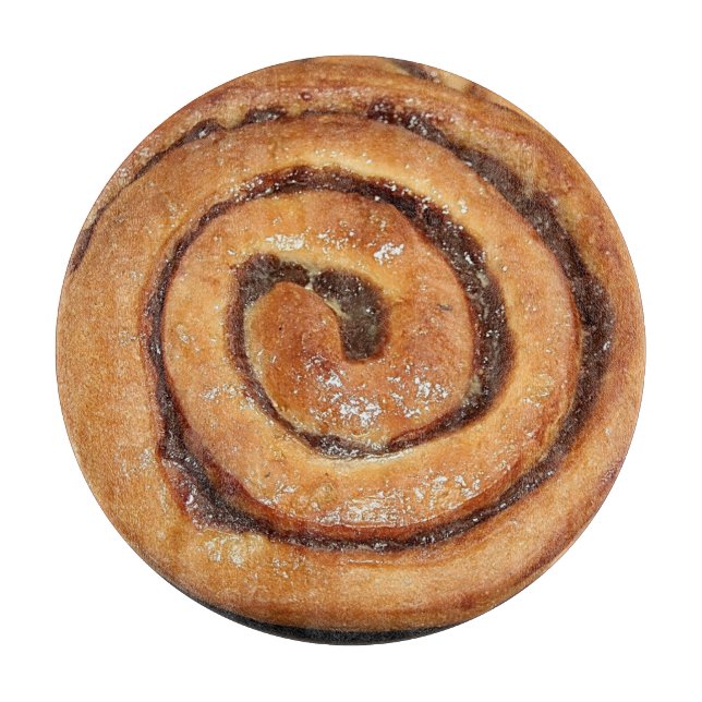 Planche À Découper Pâtisserie aux escargots de cannelle (Devant)
