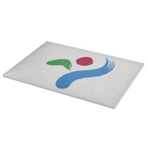Planche à découper patriotique avec drapeau de Séo