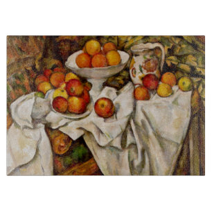 Planche À Découper Paul Cezanne Pomples Oranges Impressionnisme