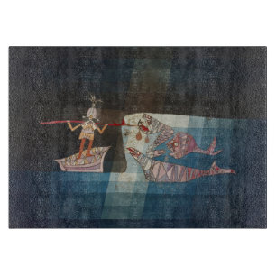Planche À Découper Paul Klee Le Marin Affiche Naútíque Abstraite