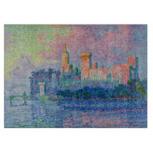 Planche À Découper Paul Signac - Le Palais Pape, Avignon (Devant)