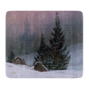 Planche À Découper Paysage d'hiver (par Caspar David Friedrich)