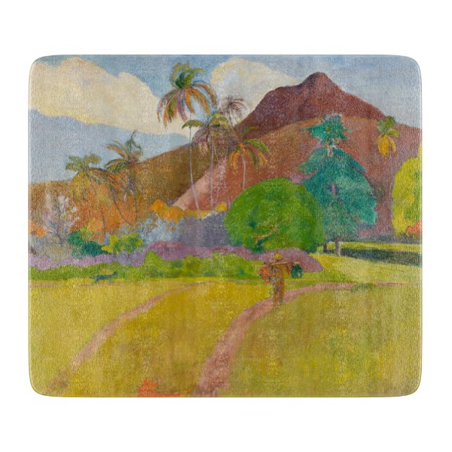 Planche À Découper Paysage tahitien (par Paul Gaugin) (Devant)