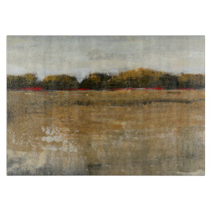 Planche À Découper Paysage vert luxuriant de campagne