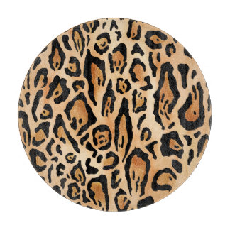 Planche À Découper Peau léopard : Motif intemporel