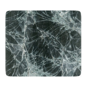 Planche À Découper Peinture à l'huile de surface en verre brisé (styl