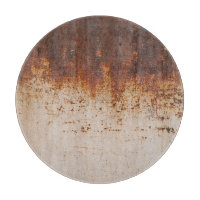 Peinture à peeling, texture murale rouillée.