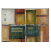 Peinture à quatre panneaux par Jennifer Goldberger