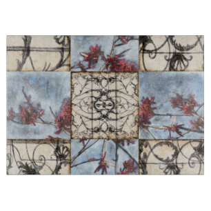 Planche À Découper Peinture Abstraite de défilement