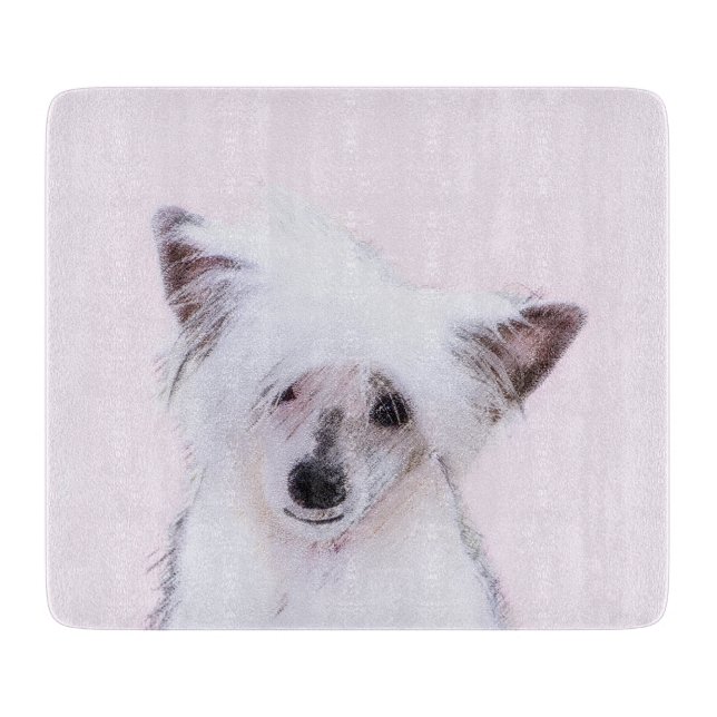 Planche À Découper Peinture chinoise en poudre - Art Chien (Devant)