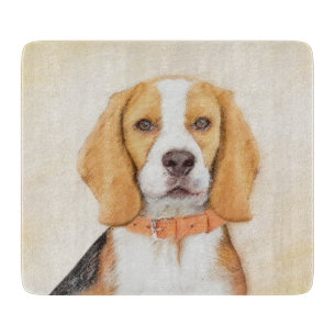Planche À Découper Peinture originale de chien Beagle Hound Art anima