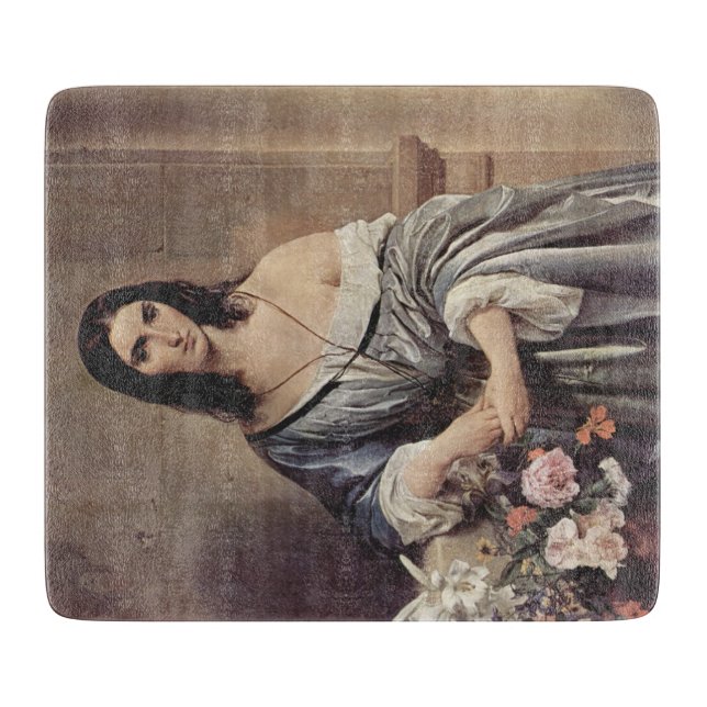 Planche À Découper Pensées mélancoliques (par Francesco Hayez) (Devant)