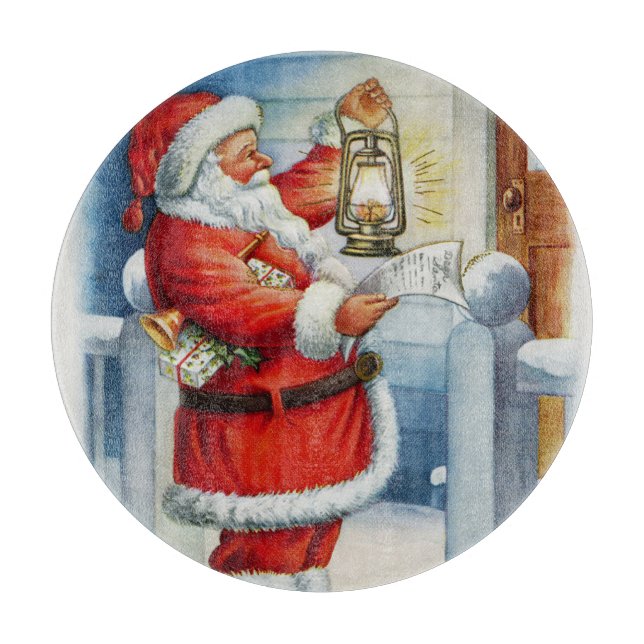 Planche À Découper Père Noël 001 (Devant)