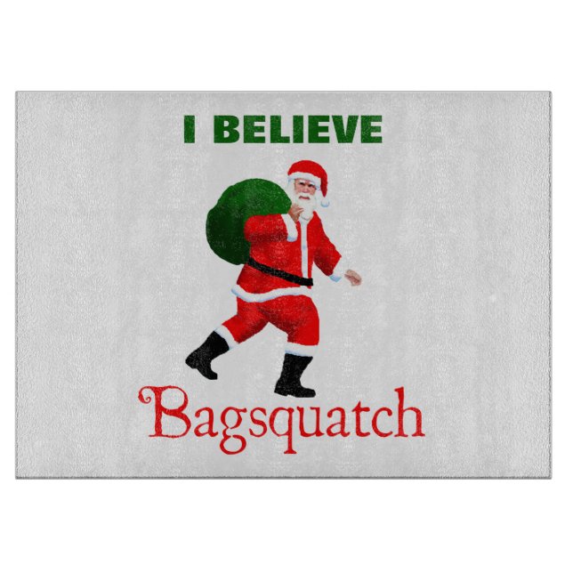 Planche À Découper Père Noël - Bagsquatch (Devant)