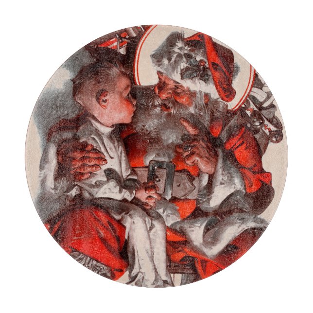 Planche À Découper Père Noël Lap (Devant)