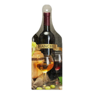 Planche à découper personnalisée en bouteilles de